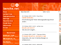 bensite.net, Oktober 2002