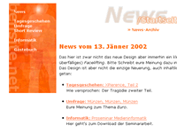 bensite.net, Jänner 2002